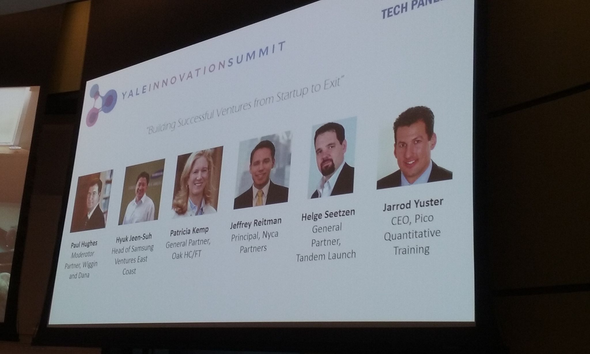Yale Innovation summit Panel Technology1